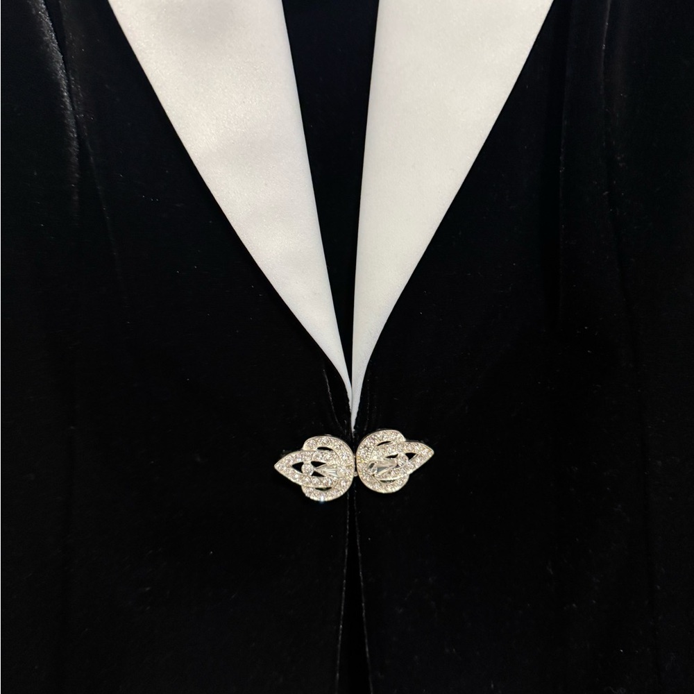 NWOT Alex Evenings Black and White Blazer Size Large **Never Worn** - Picture 3 of 12